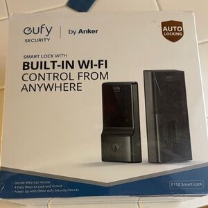 Eufy Security Smart Lock with Built-in Wi-Fi - Black